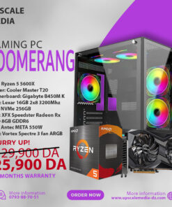 Gaming PC BOOMERANG: Ryzen 5 5600X – Rx 6600 8GB
