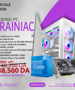 Gaming PC BRAINIAC: intel Core i5-12500 – RTX 3060 12GB