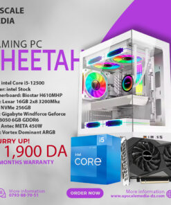 Gaming PC CHEETAH: intel core i5-12500 – RTX 3050 6GB