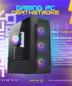 Gaming PC DEATHSTROKE: intel core i5-10500 – Rx 6600 8GB