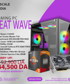 Gaming PC HEAT WAVE: Ryzen 5 5600X – RTX 3060 12GB