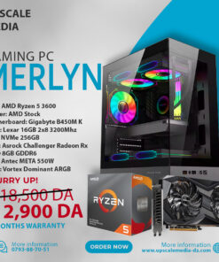 Gaming PC MERLYN: Ryzen 5 3600 – Rx 6600 8GB