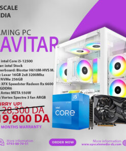 Gaming PC SAVITAR: intel Core i5-12500 – Rx 6600 8GB