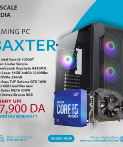 Gaming PC BAXTER: intel core i5-10500T – GTX 1650 Super 4GB
