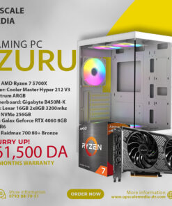 Gaming PC IZURU: Ryzen 7 5700X – RTX 4060 8GB