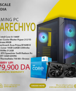 Gaming PC MERCHIYO: intel Core i5-14400f – Rx 6700 XT 12GB