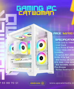 Gaming PC CATWOMAN: Intel core i5-14400f - RTX 3060 12GB