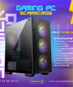 Gaming PC SCARECROW: Ryzen 5 3500X – RTX 3050 6GB