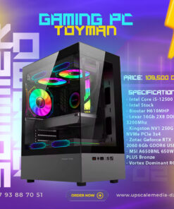 Gaming PC TOYMAN: intel core i5-12500 – RTX 2060 6GB