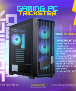 Gaming PC TRICKSTER: i5-14400F – RTX 4060 8GB DDR5