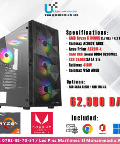 Gaming PC AMD Ryzen 5 3400G with Vega integrated Graphics