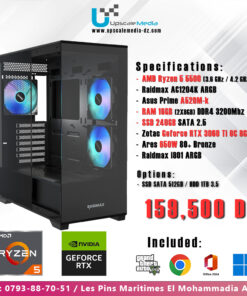 Gaming PC AMD Ryzen 5 5500 with RTX 3060Ti 8GB