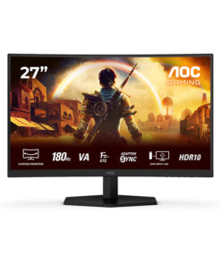 AOC C27G42E 27 Inch 180Hz Fast VA FHD Curved 0.5ms Adaptive Sync