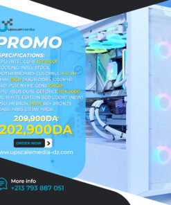 Gaming PC intel Core i5-12400F with RTX 5060 White