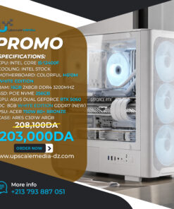 Gaming PC intel Core i5-12400F with RTX 5060 White