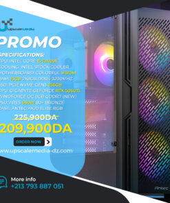 Gaming PC intel Core i5-12400F with RTX 5060 Ti