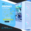 Gaming PC intel Core i5-12400F with RTX 3060 12GB White