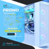 Gaming PC AMD Ryzen 5 5600 with RTX 3060 12GB White