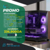 Gaming PC AMD Ryzen 7 5700X with RTX 5070 12GB