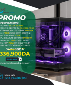 Gaming PC AMD Ryzen 7 5700X with RTX 5070 12GB
