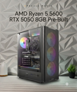 AMD Ryzen 5 5600 RTX 5050 8GB Pre-Built 16GB Ram 256GB NVMe