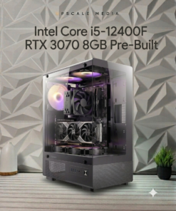 Intel Core i5-12400F RTX 3070 8GB Pre-Built 16GB Ram 256GB NVMe
