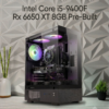 Intel Core i5-9400F Rx 6650 XT 8GB Pre-Built 16GB Ram 256GB SSD