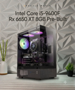 Intel Core i5-9400F Rx 6650 XT 8GB Pre-Built 16GB Ram 256GB SSD
