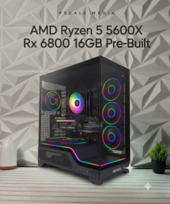 AMD Ryzen 5 5600X Rx 6800 16GB Pre-Built 16GB Ram 512GB NVMe