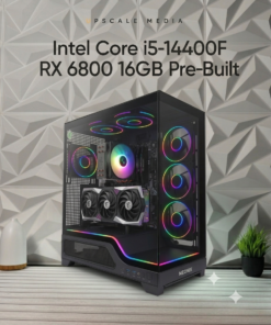 Intel Core i5-14400F Rx 6800 16GB Pre-Built 16GB Ram 512GB NVMe