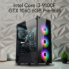 Intel Core i3-9100F GTX 1060 6GB Pre-Built 8GB Ram 256GB SSD