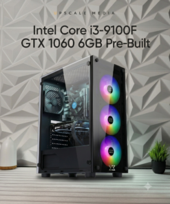 Intel Core i3-9100F GTX 1060 6GB Pre-Built 8GB Ram 256GB SSD