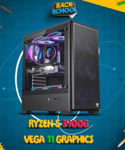 AMD Ryzen 5 3400G Pre-Built 8GB Ram 256GB SSD Vega 11 Integrated Graphics