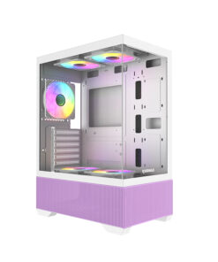 Raidmax Infinita i802 AIR Vibe Purple ATX RGB Gaming Case
