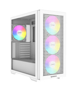 Raidmax X605 White ATX 4x Fans 140mm ARGB Gaming Chassis