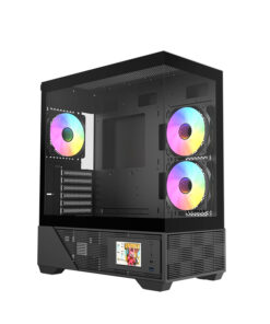 Raidmax i803 LCD Black ARGB ATX Gaming Chassis