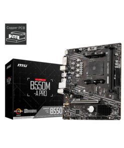 MSI B550M-A PRO AMD AM4 DDR4 Micro-ATX